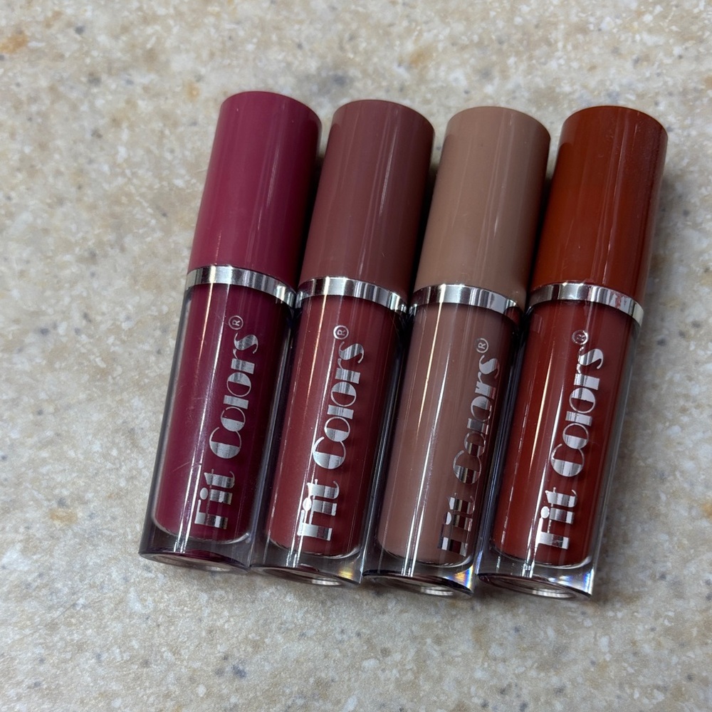 Colors Lipstick Collection - Berry, Nude, Chestnut